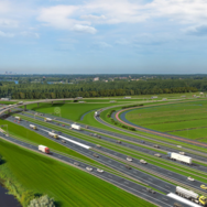 Aansluiting Rijnlandroute - © Provincie Zuid-Holland