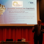 Prof. Dr. Kornelis Blok (ECN) opent het Symposium EnergyNL2050