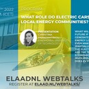 Foto ElaadNL webtalk Welke rol spelen auto's in het locale energiesysteem?